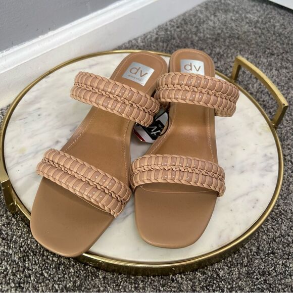 Sz 10 DV Dolce Vita Tan Santana Open Toe Sandals NWT $78 MSRP - Picture 6 of 12